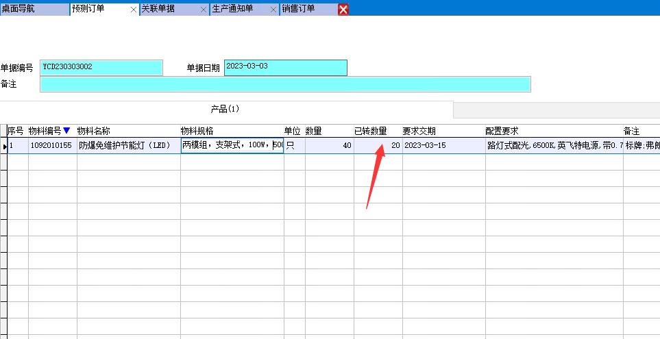 預(yù)測訂單