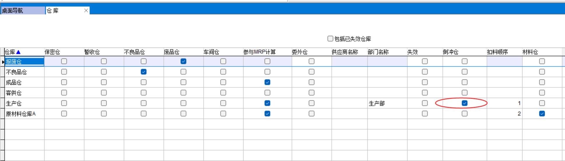 倒沖倉